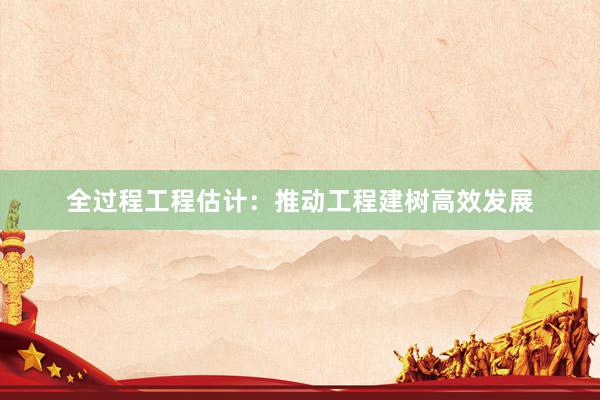全过程工程估计：推动工程建树高效发展